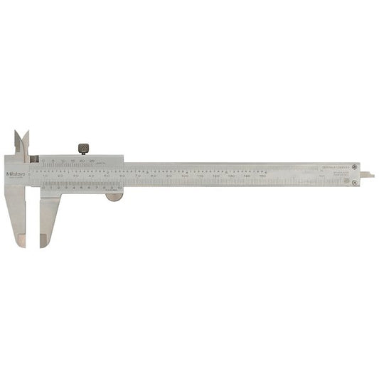 6" VERNIER CALIPER INCH/METRIC W/LOCK SCREW