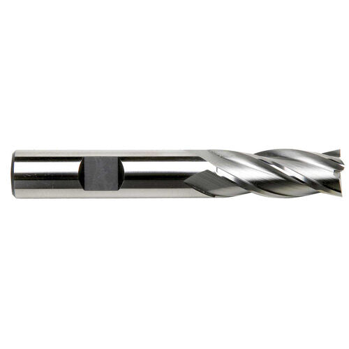 16MM X 5/8" HSS, 4 FLUTE METRIC END MILL, C.C.