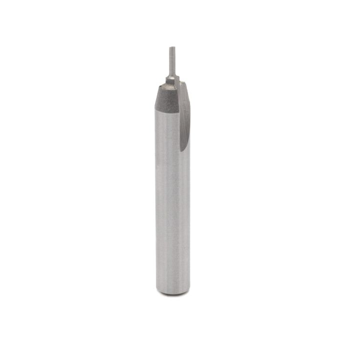 1/16" Dia, Carbide Tipped, Straight Bit, 1 Flute, 1/4" Shank, 1 7/8" Length