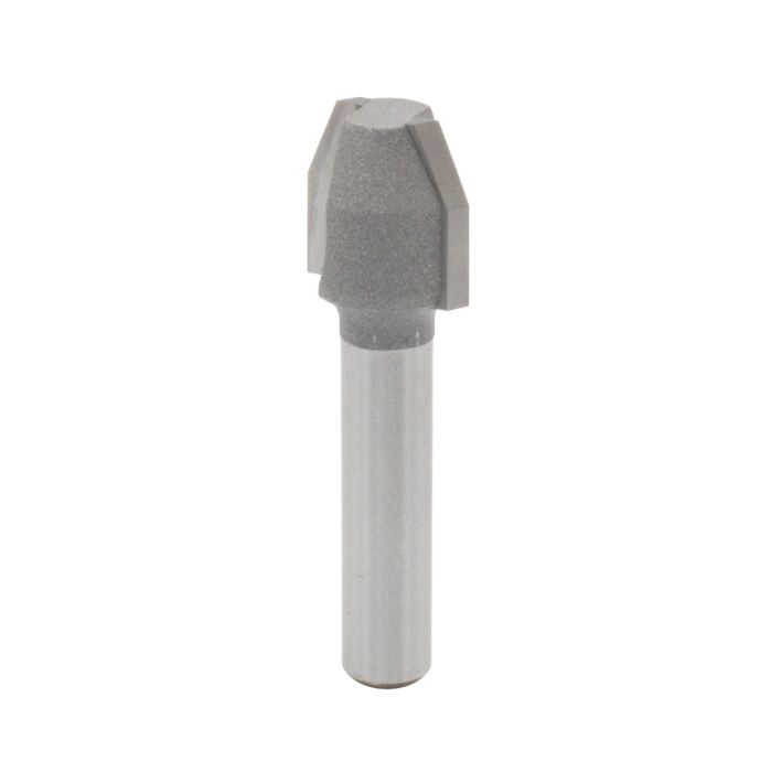 1/2" X 1/2" X 1/4" SHANK, 23 DEGREE BEVEL & FLUSH TRIM BIT COMBO